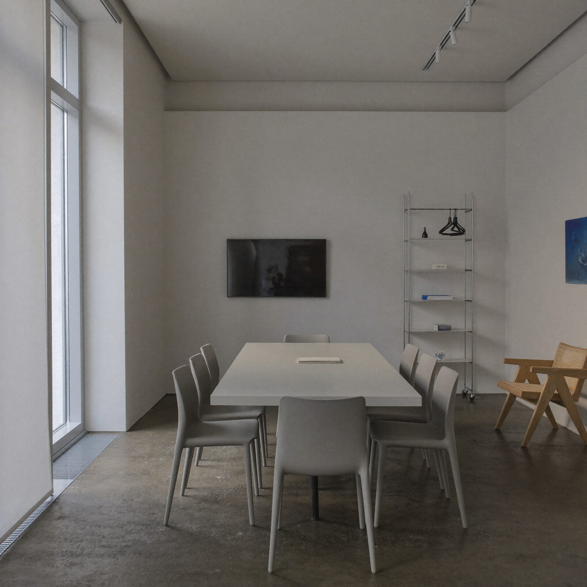 Consultation room where offshore allocation strategy is discussed